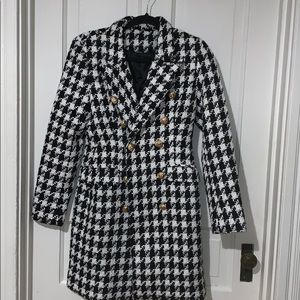 Houndstooth jacket